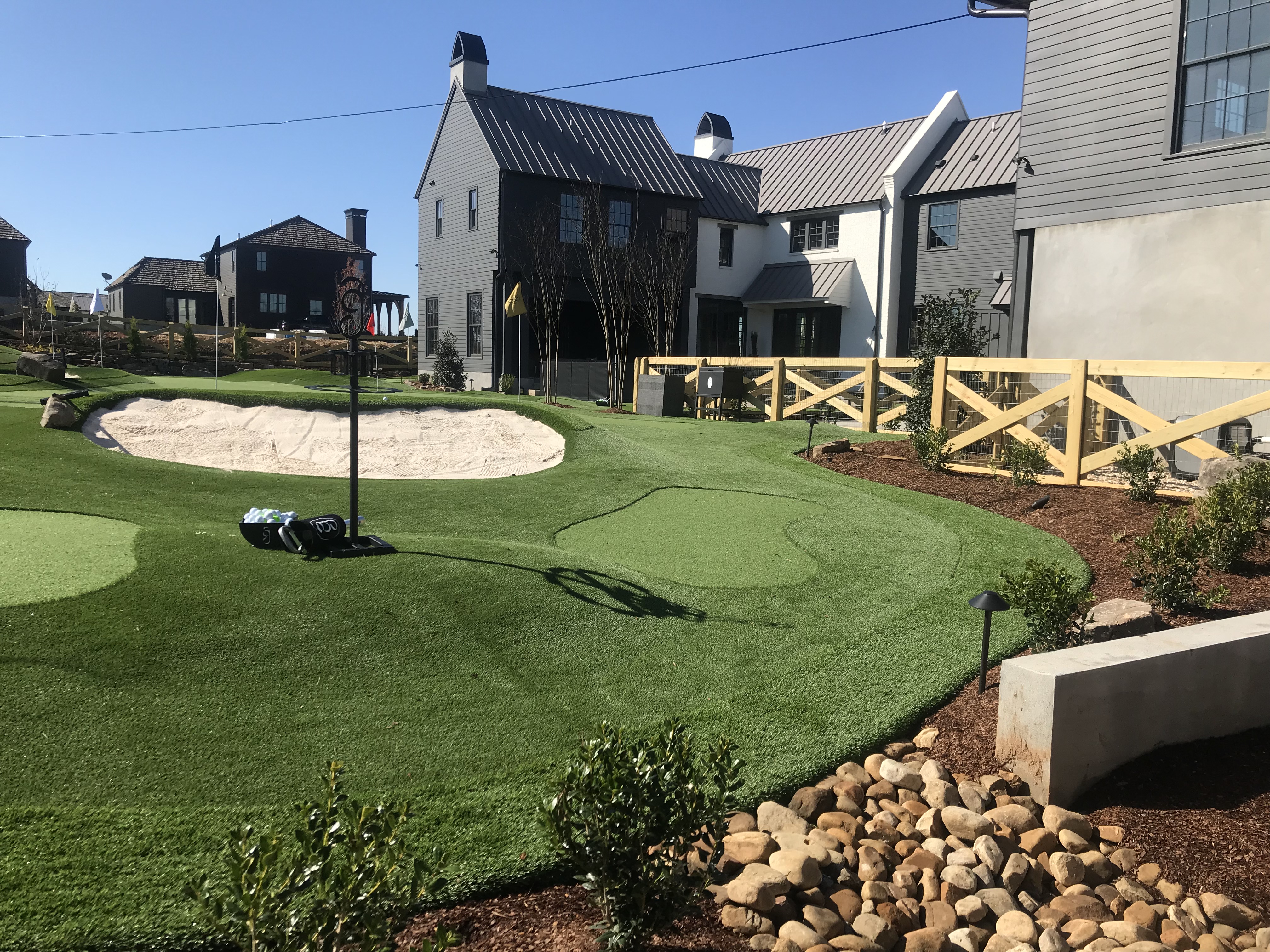 Residential Putting Green - Chattanooga & Dalton