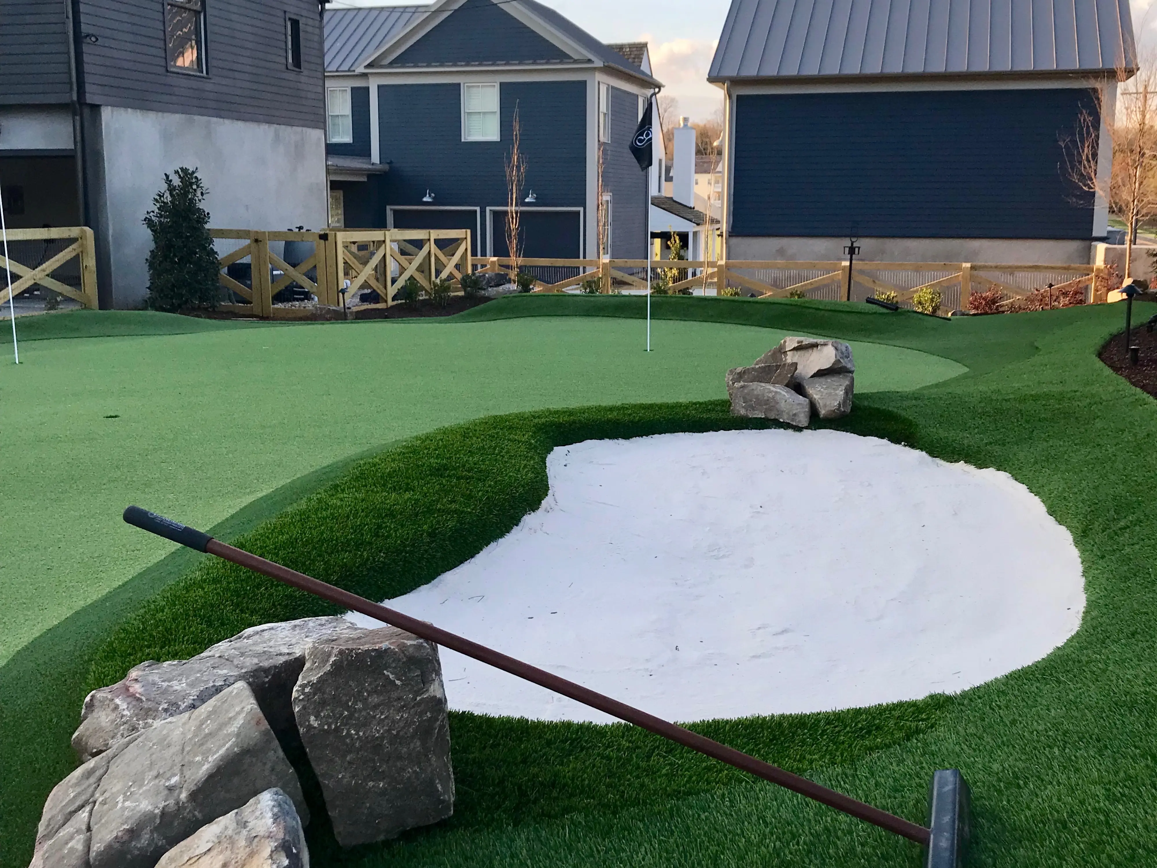 Artificial Short Game Putting Greens